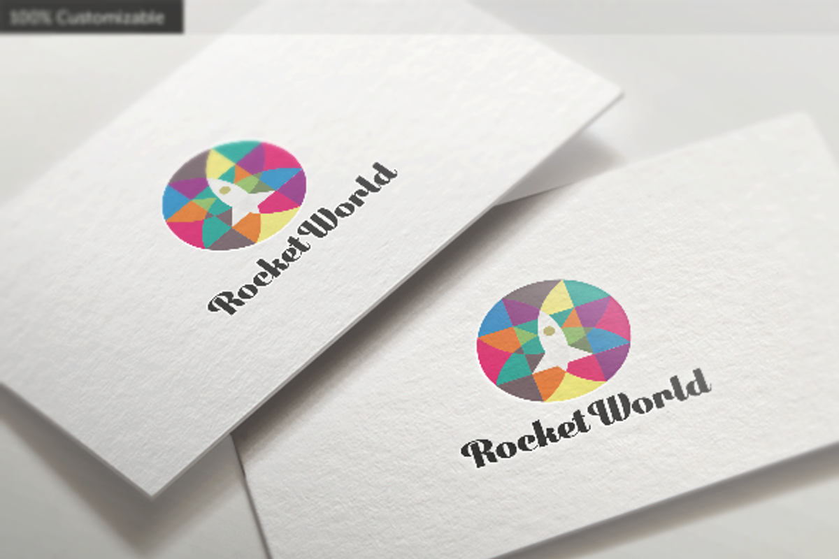 Rocket World logo, a Branding & Logo Template by LogoBuy (Photo 2 of 3)