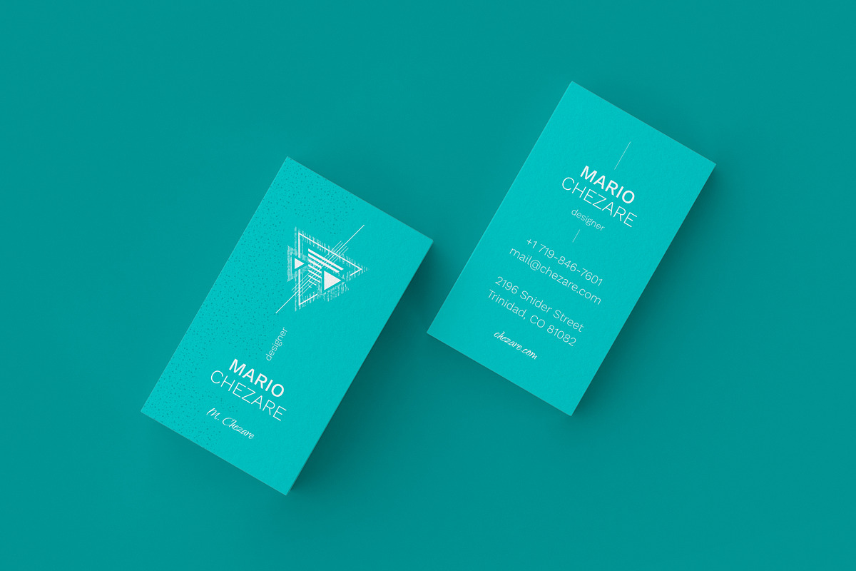Chezare 06. Business Card Template, a Business Card Template by le-genda (Photo 3 of 4)