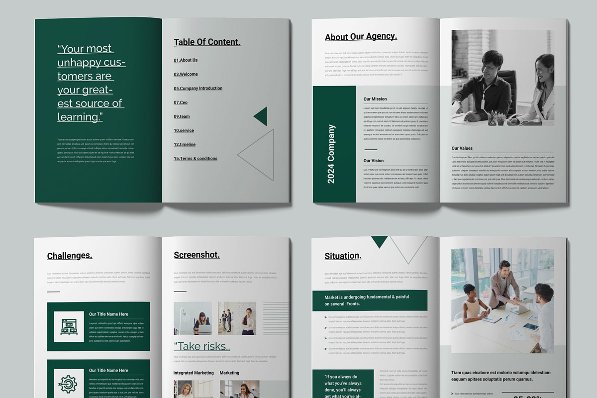 White Paper Design Layout, a Brochure Template by ContestDesign (Photo 2 of 4)