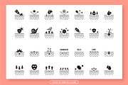 Skin Care Solid and Line Icons Set, a Solid Icon by Vector Creator (Thumbnail 3 of 4)