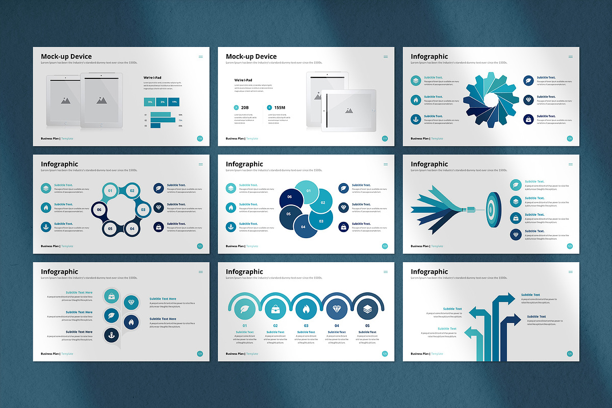 Business Plan PowerPoint Template, a Presentation Template by CreativeSlides (Photo 15 of 23)