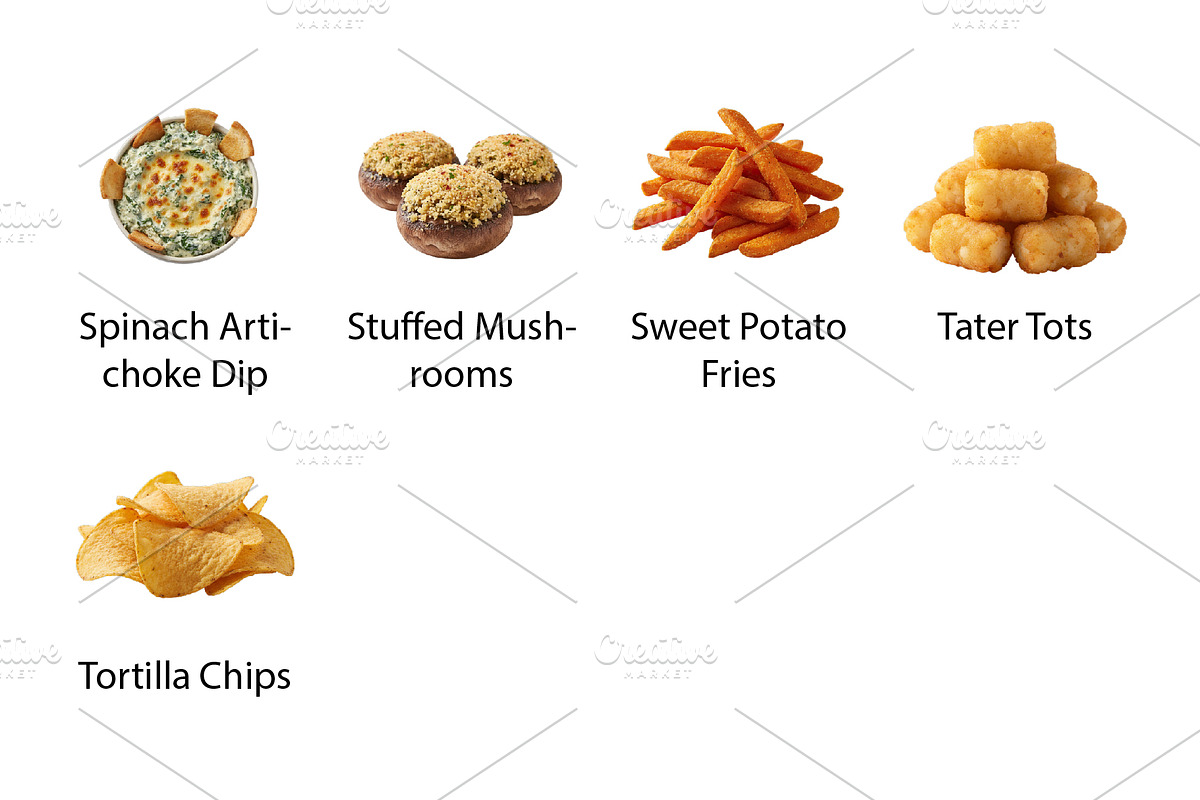 Midnight Snacks & Finger Foods - PNG, a Food Illustration by Nurlan's shop (Photo 5 of 5)