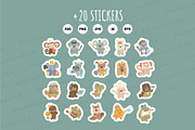 Animal Professions Clipart Bundle, an Animal Illustration by Palau (Thumbnail 10 of 10)