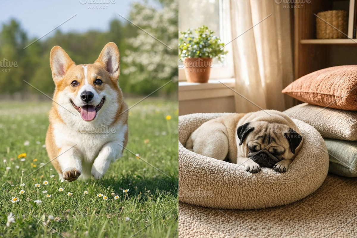 Dog Stock Photos Bundle, an Animal Photo by Selenique Studio (Photo 7 of 13)