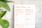 Health and Wellness Planner, a Stationery Template by DesignDevisers (Thumbnail 1 of 10)