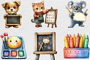 Cute Back To-School Sublimation, an Illustration by Black Bird Studio (Thumbnail 3 of 6)