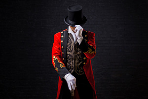 Showman young male entertainer stock photo containing showman and jacket