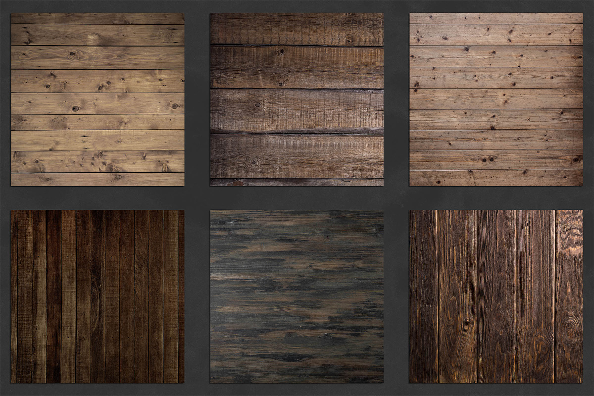 Rustic Wood Textures, a Background Graphic by Norse Studio (Photo 3 of 3)