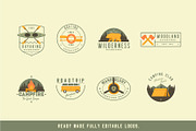 Travel Adventure Logo Creator Kit, a Graphic by Wilsonkjc (Thumbnail 4 of 9)