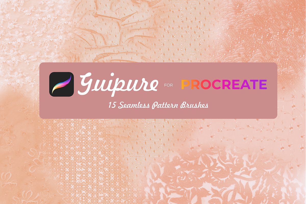 15 Guipure brushes for Procreate, a Brush Add-On by Graphics Resources (Photo 4 of 6)