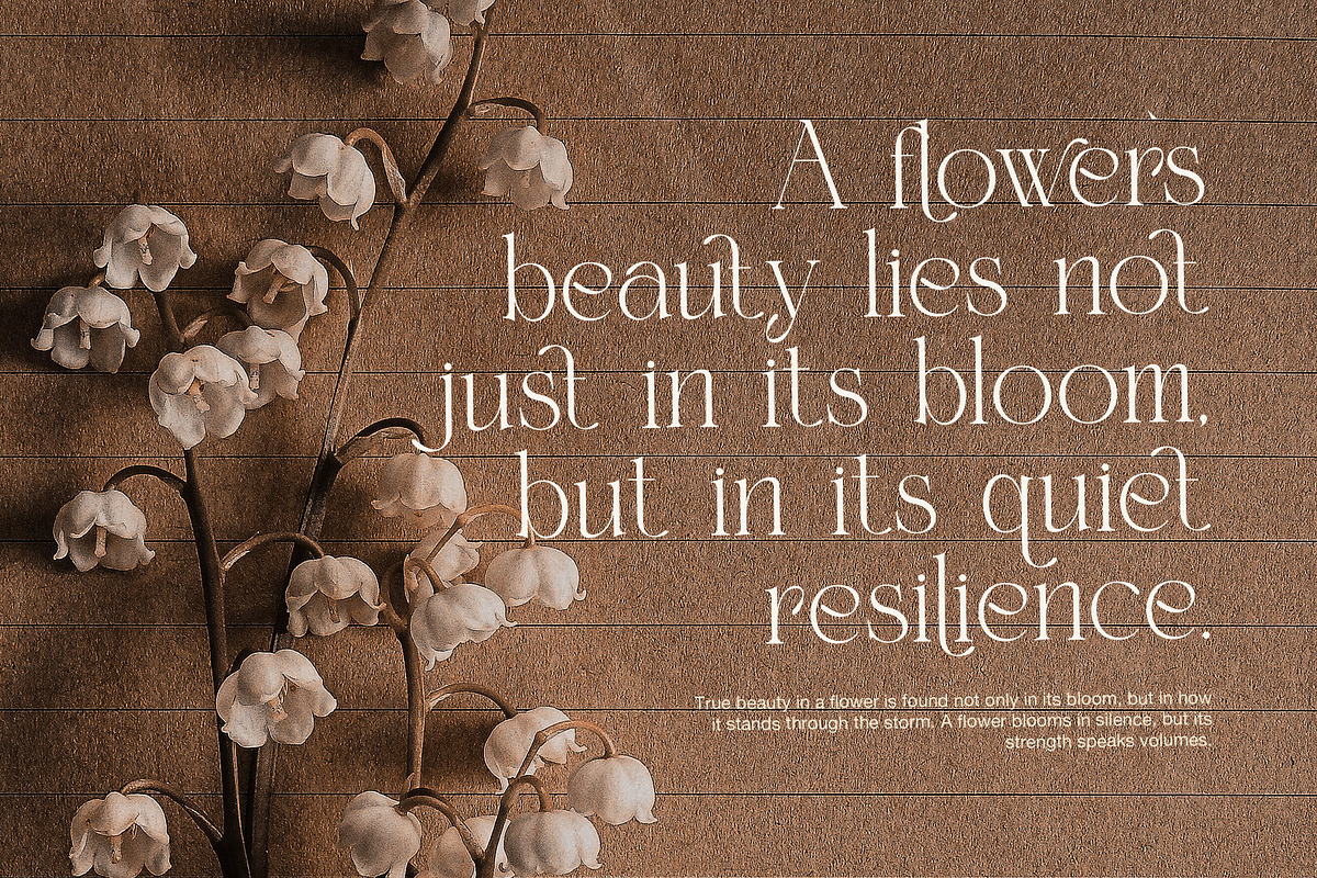 Fringk Luxury Serif Font, a Serif Font by Elegant Font (Photo 6 of 8)