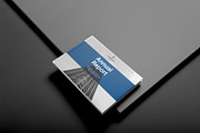 Annual Report Template Landscape, a Brochure Template by DesignCrest (Thumbnail 2 of 13)