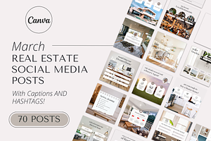 March Real Estate Social Media Posts