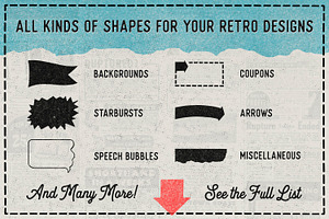 200 Retro Shapes Vol.1