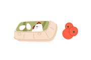 Healthy groceries, vegetables set, a Food Illustration by Good Studio (Thumbnail 4 of 6)