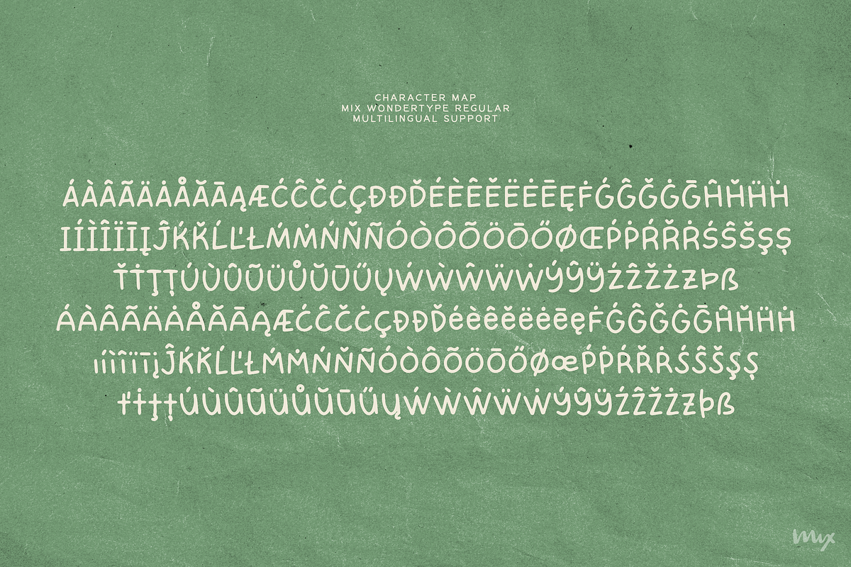 Wondertype — A Font Duo, a Handwritten Font by Mix Fonts (Photo 3 of 7)