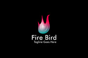 fire Bird Logo, a Branding & Logo Template by Maxim apperian (Thumbnail 2 of 2)