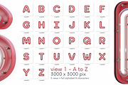 Neon & Matte - 3D Lettering, a Graphic by MIIM (Thumbnail 7 of 9)