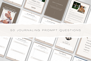 Gratitude Journal Prompts | Canva, a Magazine Template by Designs by Darowan (Thumbnail 5 of 10)