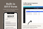 Minimal Wedding Website Invitation, a Landing Page Template by Everyday Perfection (Thumbnail 6 of 8)