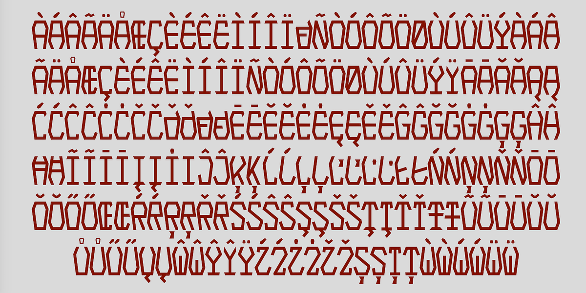 Hexonu, a Sans Serif Font by Ingrimayne Type (Photo 8 of 8)