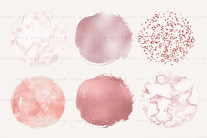 Blush Watercolor Circles