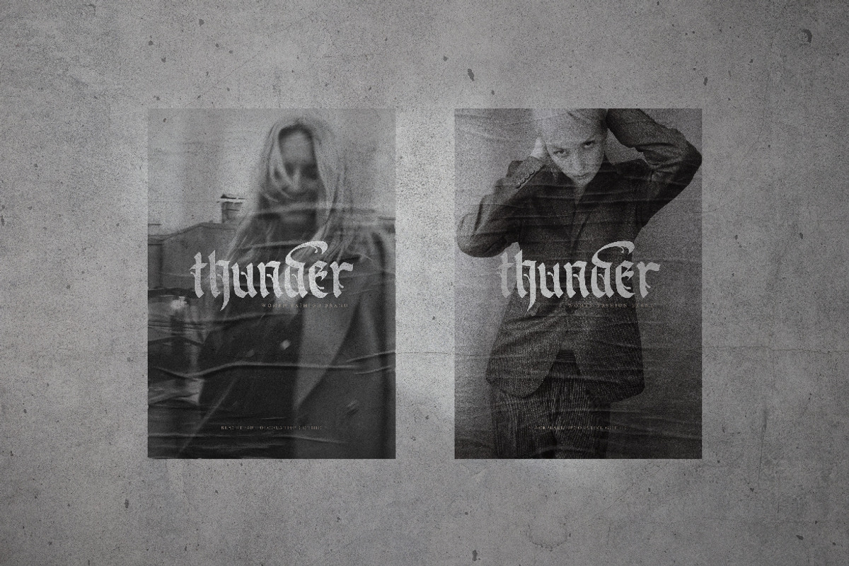 Blackpearl Gothic Business Font, a Font by Creatype Studio (Photo 6 of 10)