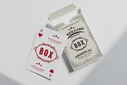 Poker Card Box Mockup, an Advertising Mockup by xavier_studio (Thumbnail 3 of 5)
