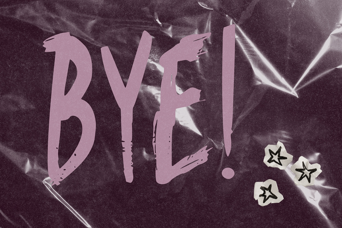 Velvet Thunder Dry Brush Font, a Handwritten Font by The October Creative (Photo 8 of 8)