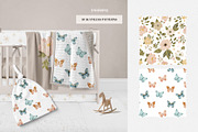 Bloom Butterflies and Flowers, a Decorative Illustration by tatiletters (Thumbnail 9 of 15)