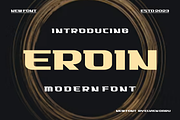 Eroin - Modern Font, a Sans Serif Font by lelevien (Thumbnail 1 of 4)