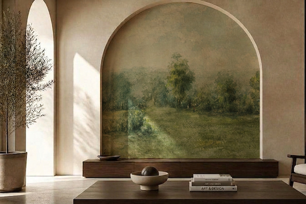 Realistic Wall Texture Mockup, a Household Mockup by elfy creative (Photo 1 of 5)