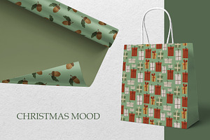 Christmas Digital Papers, Patterns