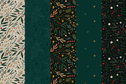 Christmas Seamless Patterns, a Pattern Graphic by Emilie Cliche (Thumbnail 3 of 8)