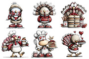 Whimsical Thanksgiving Tarki Clipart, an Illustration by Daily.Designs (Thumbnail 4 of 5)