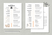 Modern Minimalist Resume Template, a Resume Template by MightyDesign (Thumbnail 1 of 10)