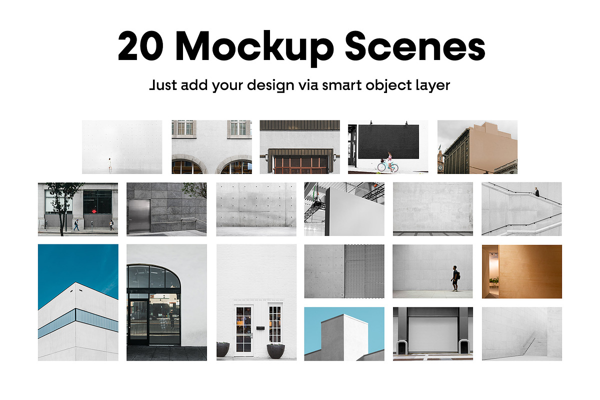 Wall Advertising Mockups, an Advertising Mockup by MockupForest (Photo 2 of 10)