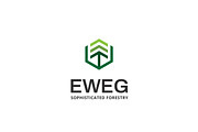 Eweg Fir Tree Wood Forest Logo, a Branding & Logo Template by Tovarkovdesign (Thumbnail 1 of 6)