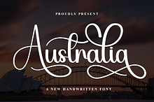 Australia | Script Font
