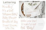 Eco Baby Shower Watercolor clipart, an Illustration by Alisles (Thumbnail 8 of 15)