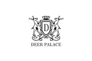 Deer Palace - Letter D Shield Logo, a Branding & Logo Template by ashenterprise (Thumbnail 1 of 3)