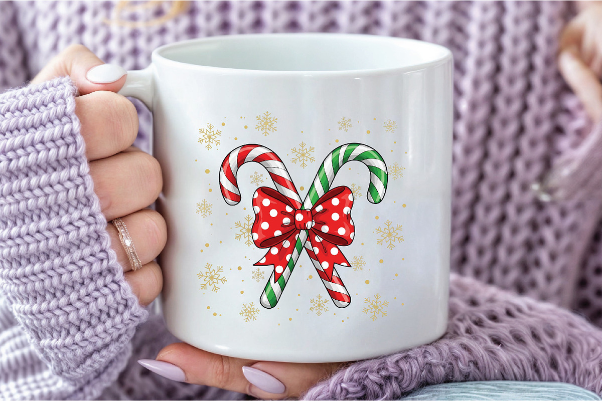 Christmas Clock PNG Sublimation, an Illustration by Libby Wishes (Photo 5 of 5)