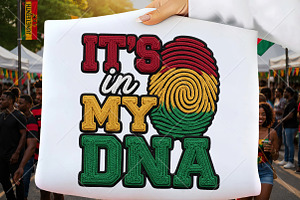 African Heritage DNA PNG, a Seasonal Illustration by Canvas Craft