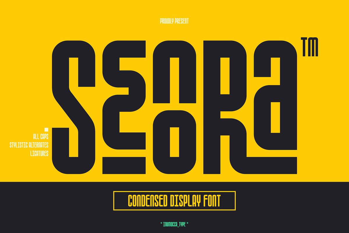 Senora Discount 20 Off, a Sans Serif Font by inumocca_type (Photo 1 of 15)