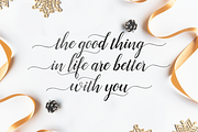 Sunlight Script, a Script Font by Unicode Studio (Thumbnail 2 of 6)