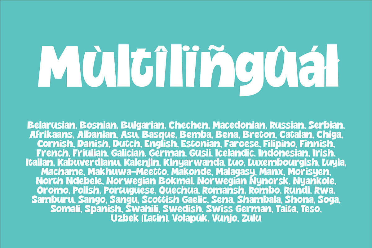 Bigsize | Bold Comical Display, a Handwritten Font by Astageni (Photo 9 of 9)
