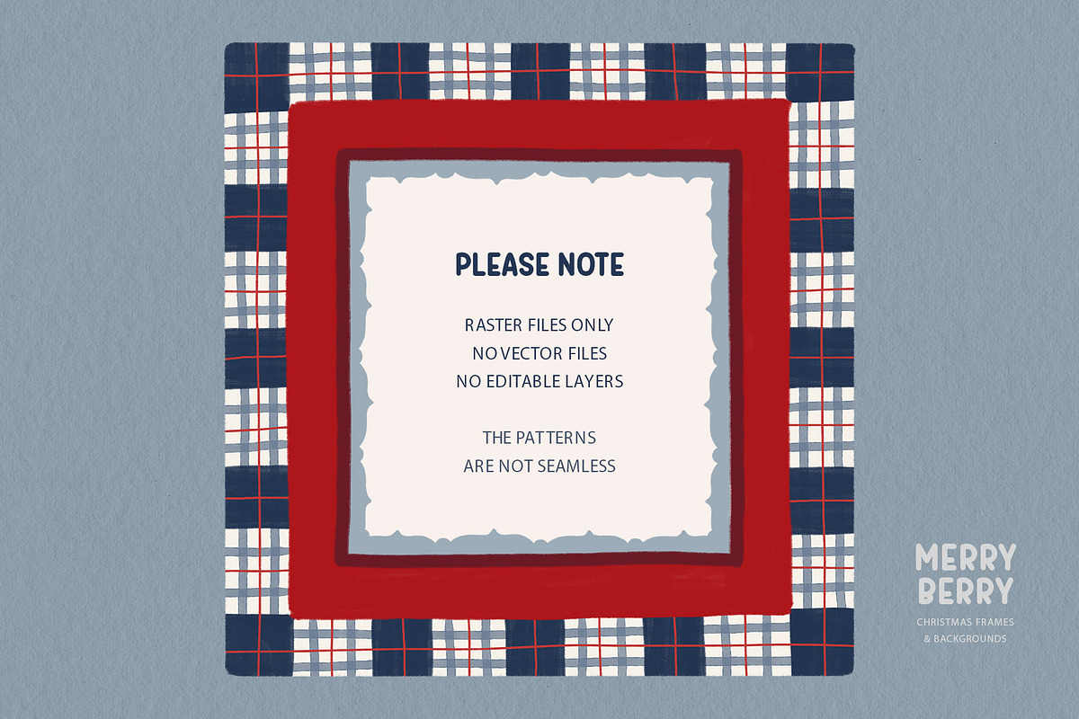 MerryBerry Christmas Frames & Papers, an Object Graphic by alonahaidash (Photo 10 of 15)
