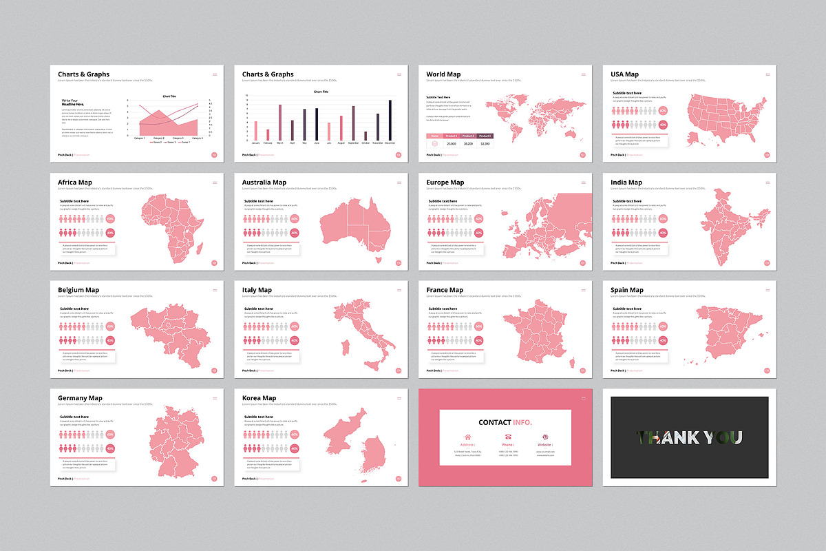 Pitch Deck Presentation Template, a Presentation Template by CreativeSlides (Photo 12 of 34)