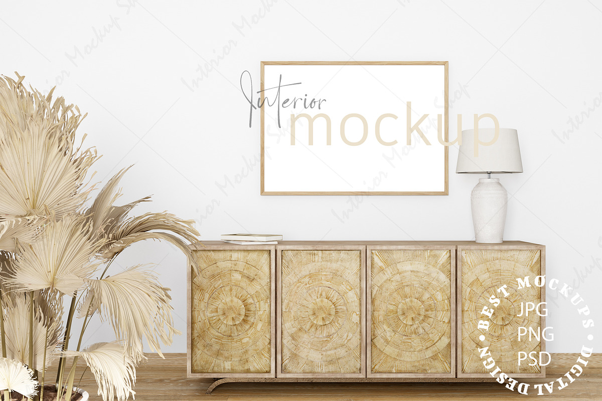 Poster Room Mockup - 193, a Presentation Template by Mockup Shop (Photo 1 of 2)