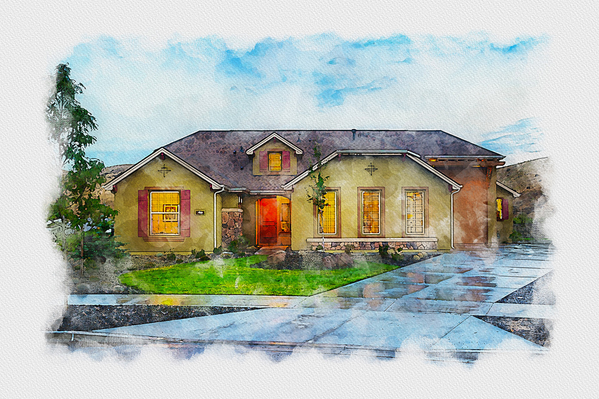 House Portrait from Photo Action, an Action Add-On by MRI STUDIO (Photo 12 of 17)